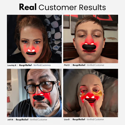 RespiRelief™ Red Light Nasal Relief Device