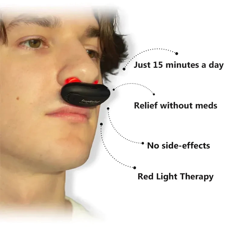 RespiRelief™ Red Light Nasal Relief Device